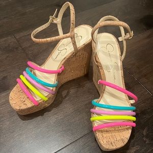Size 6 Jessica Simpson Wedges